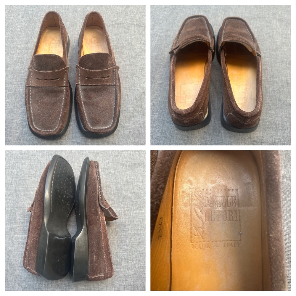 Daniele Lepori Moccasin shoes size 9 1/2 (IT 42 1/2)
Made in Italy B8